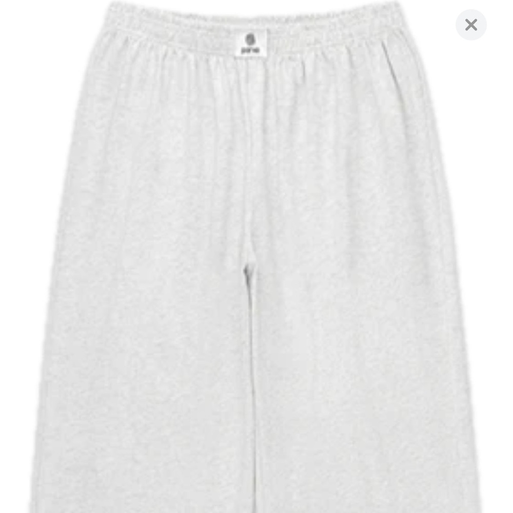 Parke cotton boxer pants classic grey